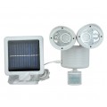 Motion Sensor Dual Head Solar Security Spotlight