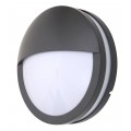 Lutec Titan Round Eyelid Flush Mount Porch Light