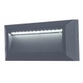 Lutec Helena Diecast Surface Mount Horizontal LED Brick Light