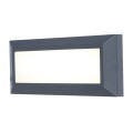 Lutec Helena Surface Mount LED Brick Light with Open Faceplate