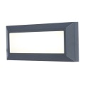 Lutec Helena Surface Mount LED Brick Light with Open Faceplate