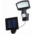 Lutec Sunshine 3.2W Solar Powered Security Floodlights with PIR Motion Sensor