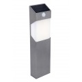 Lutec Solstel Solar Powered Spike Mount LED Bollard Light