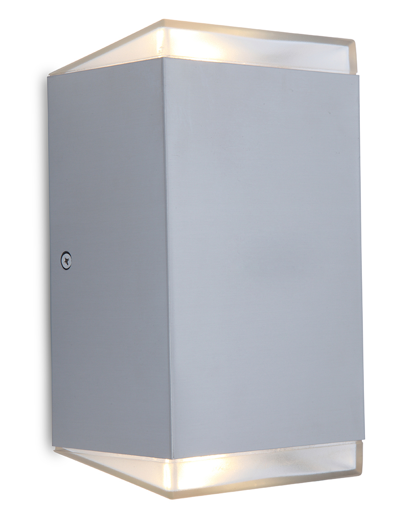 Lutec Path Up Down Led Outdoor Wall Light With Pir Motion Sensor