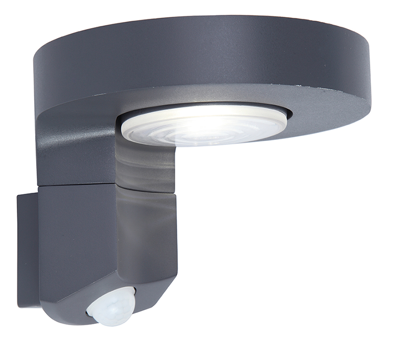 Lutec Diso Motion Activated Solar Outdoor Wall Porch Lights Information