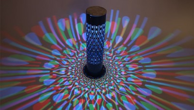 3D Laser Cut LED Bollard Lights Deliver Beautiful Patterns of Light and Shadow