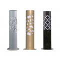 LED Garden Bollard Lights with Decorative Ground Light Patterns