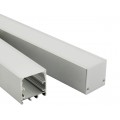 LED Aluminum Profiles for Linkable Pendant Linear Trunking Lighting Systems