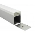 LED Aluminum Profiles for Suspended Linear Light Fixtures Using LED Strips