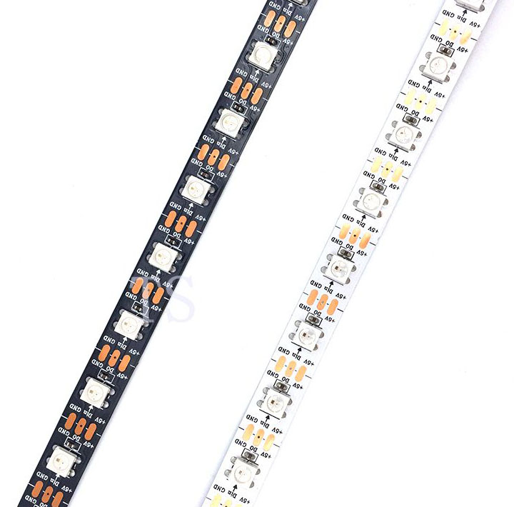 10x 1m Ws2812b Pixel Strip Light Sk6812 Programable Addressable 144