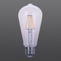 ST64 Squirrel Cage LED Filament Bulbs | Vintage Edison Teardrop Light Bulbs