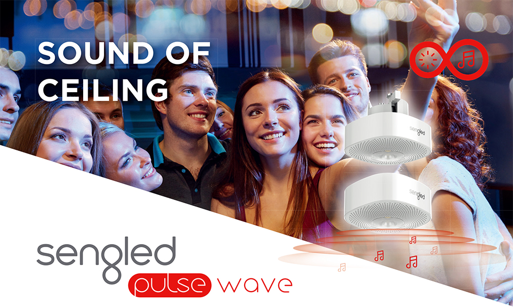 Sengled Pulse Wave Smart LED Downlight with Bluetooth Loudspeaker