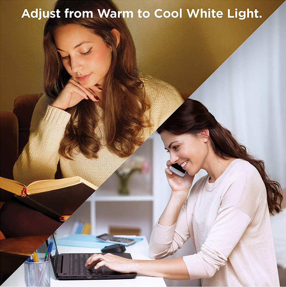 Color Temperature Tunable White Smart LED Light Bulb