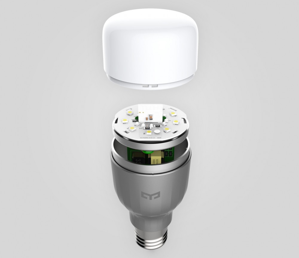 Yeelight RGBW Smart Light Bulb - Instant WiFi Pairing, No Hub Required