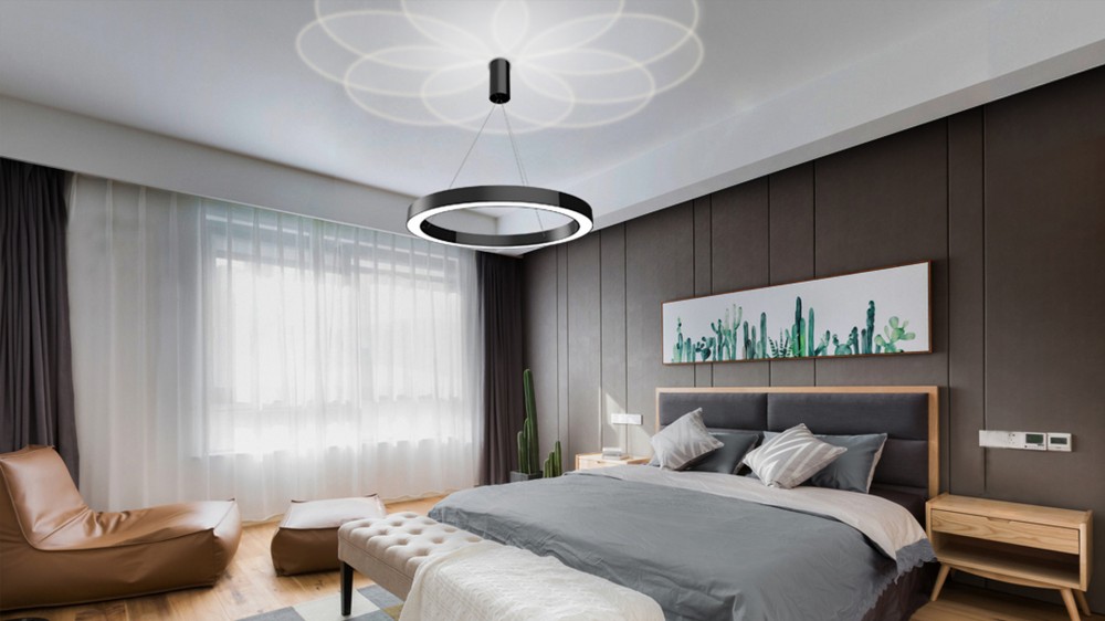 Circular Hanging Light Fixture