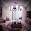 Elegant Modern Chandelier for Living Rooms, Dining Rooms, Bedrooms | Hanging LED Chandelier Lights