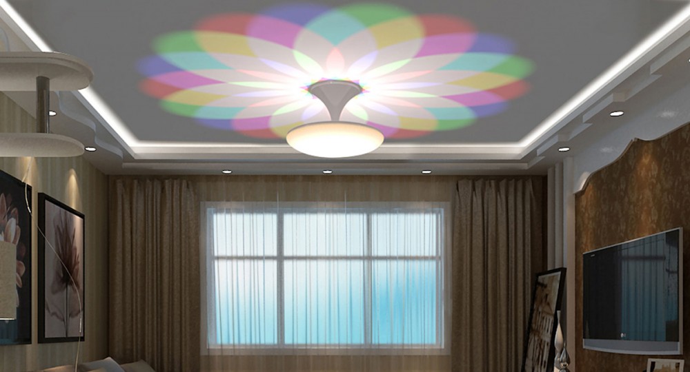 Semi-flush Mount LED Ceiling Light