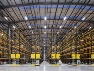 Commercial Warehouse Light Fixtures Equipped With DALI, Motion Sensor, Photocell Controls