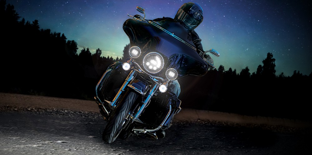 Adaptive LED Motorcycle Headlight