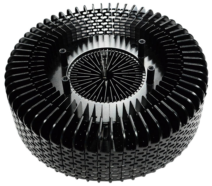Stamped heat sink